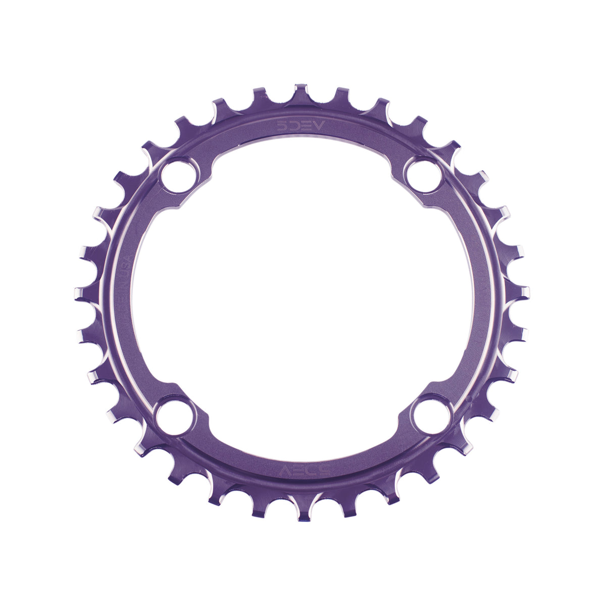 5DEV 104BCD Titanium Chainring – LSK-SPROTS